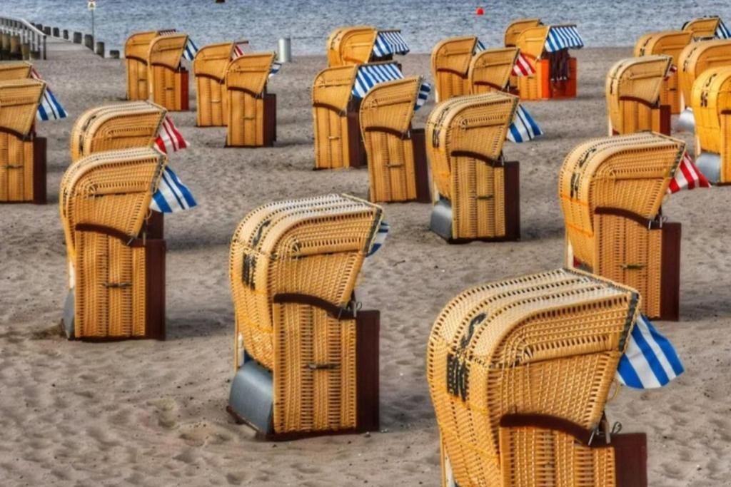 Obj 84 Meerblick Fewo Fuer 2 Bis 3 Personen Strandnah, Wlan Λίμπεκ Εξωτερικό φωτογραφία